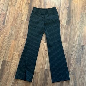 Express Grey Stripe Trouser Pants